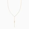 Fish Bone Lariat Necklace