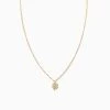 Four Leaf Clover Necklace -Uncommon James J16N FOURLEAF GOLD 1