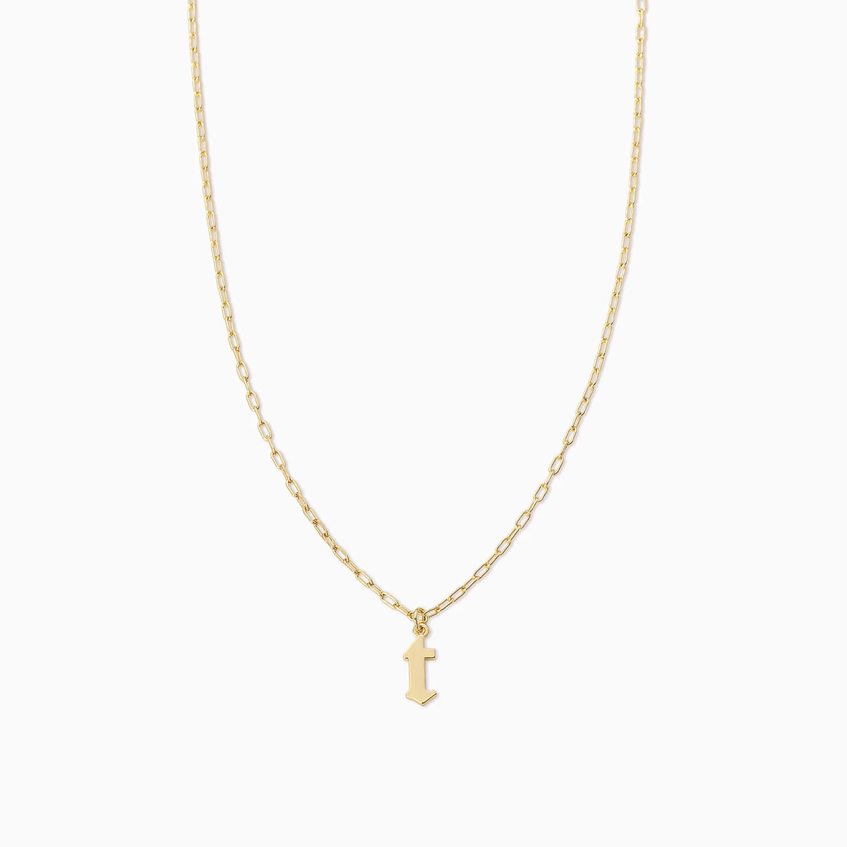 Gothic Initial Pendant Necklace 22 Gothic Initial Pendant Necklace - Image 20