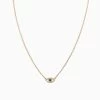 Evil Eye Pavé Necklace -Uncommon James J16N PAVEEYENECK GOLD 1