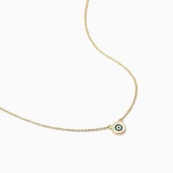 Simple Evil Eye Necklace 11 Simple Evil Eye Necklace -Uncommon James J16N SIMPLEEYENECK GOLD 2