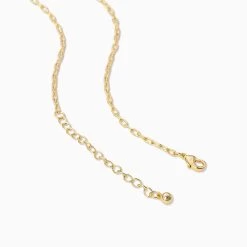 Teardrop Pendant Necklace 10 Teardrop Pendant Necklace -Uncommon James J16N TEARDROPCZ GOLD 3