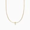 Work It Herringbone Chain Necklace -Uncommon James J16N WORKIT GOLD 1