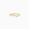 Take A Dip Pavé Ring -Uncommon James J16R DIPPAVE GOLD 1