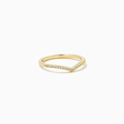 Take A Dip Pavé Ring 9 Take A Dip Pavé Ring -Uncommon James J16R DIPPAVE GOLD 2
