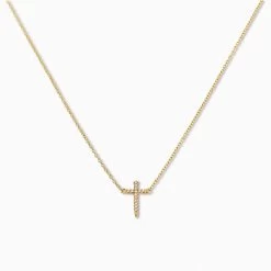 Simple Cross Necklace -Uncommon James UJ9921