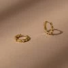 Diamond Pavé Vermeil Huggies -Uncommon James VJ13E DIAMONDHUG GOLD 1 1ffa9754 6b15 4f21 98d5 b31a6f9a6afa
