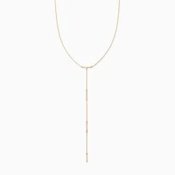 Levels Lariat Vermeil Necklace 11 Levels Lariat Vermeil Necklace -Uncommon James VJ13N LEVELSLARIAT GOLD 1