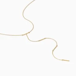 Levels Lariat Vermeil Necklace 12 Levels Lariat Vermeil Necklace -Uncommon James VJ13N LEVELSLARIAT GOLD 2
