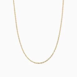 Twist Chain Vermeil Necklace -Uncommon James VJ13N TWISTCHAIN GOLD 1