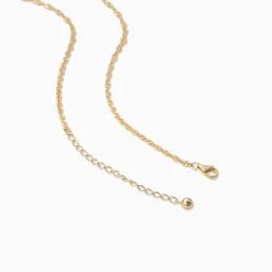 Twist Chain Vermeil Necklace -Uncommon James VJ13N TWISTCHAIN GOLD 3