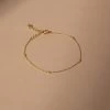 Dainty Diamond Vermeil Bracelet -Uncommon James VJ16B DAINTYDIAMOND GOLD