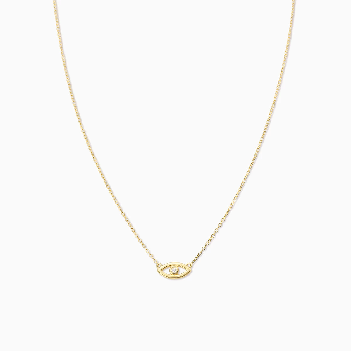 Evil Eye Vermeil Necklace 5 Evil Eye Vermeil Necklace - Image 3