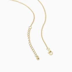 Layered Chain Vermeil Necklace -Uncommon James VJ16N LAYEREDCHAIN GOLD 3
